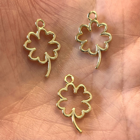 Gold Plated Clover Shaking Attachment