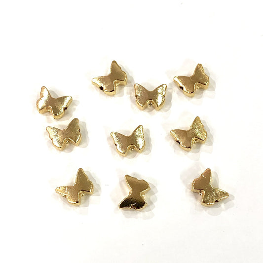 Gold Plated Butterfly Spacer