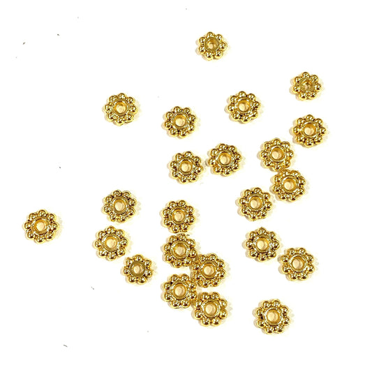 Gold Plated 6mm Ring Spacer