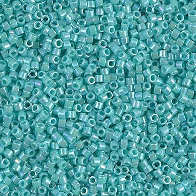 Miyuki Beads, Miyuki Delica 11/0 DB1576 Opaque Sea Opal AB