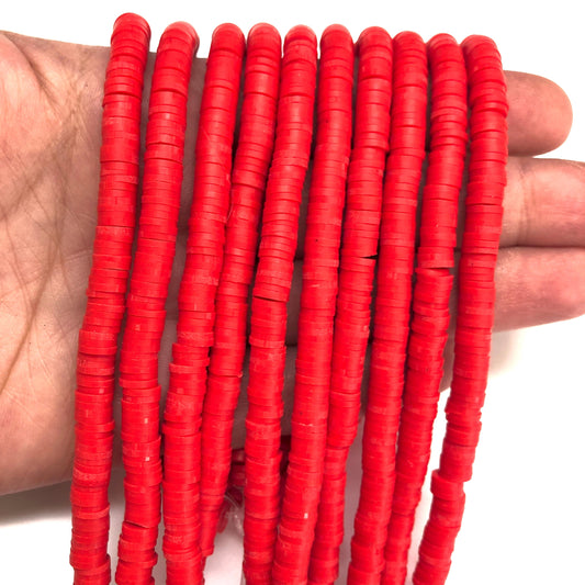 Polymer Clay 6 Fimo mm- 16 Bayrak Kırmızı