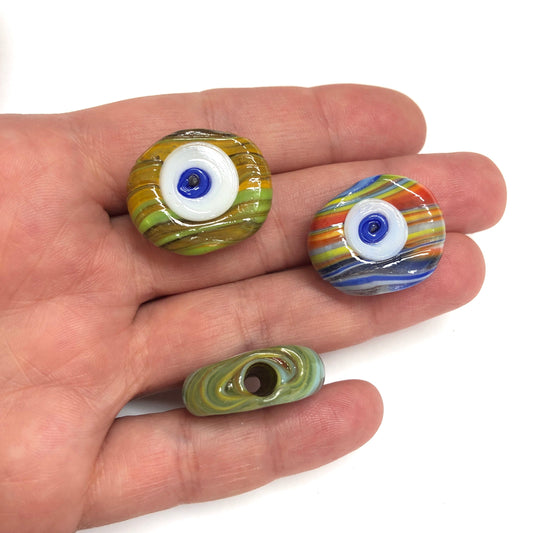 Ebruli Beef's Eye Evil Eye Beads 