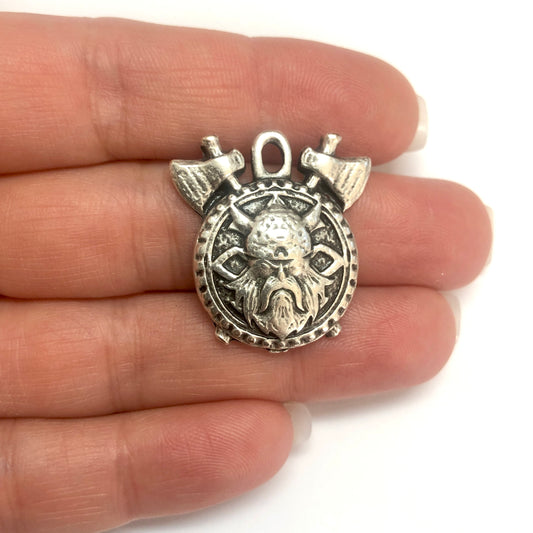 Antique Silver Plated Pendant -44