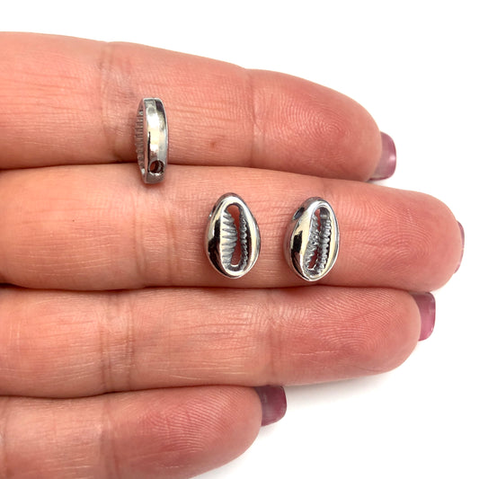 Rhodinierter 24 x 29 mm Schalenapparat