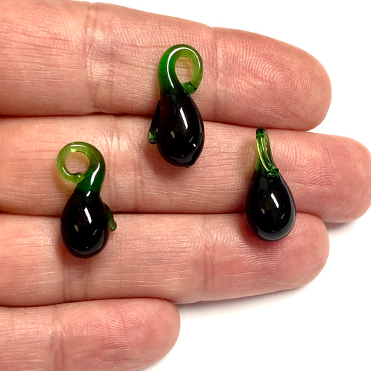 Glass Bead - Eggplant