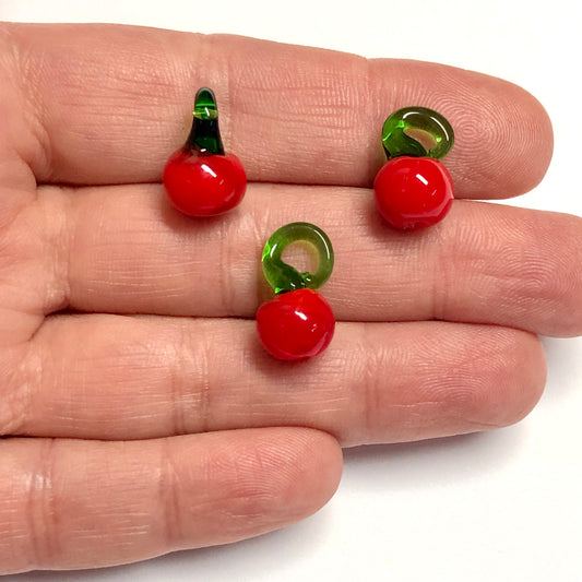 Glass Bead - Tomato