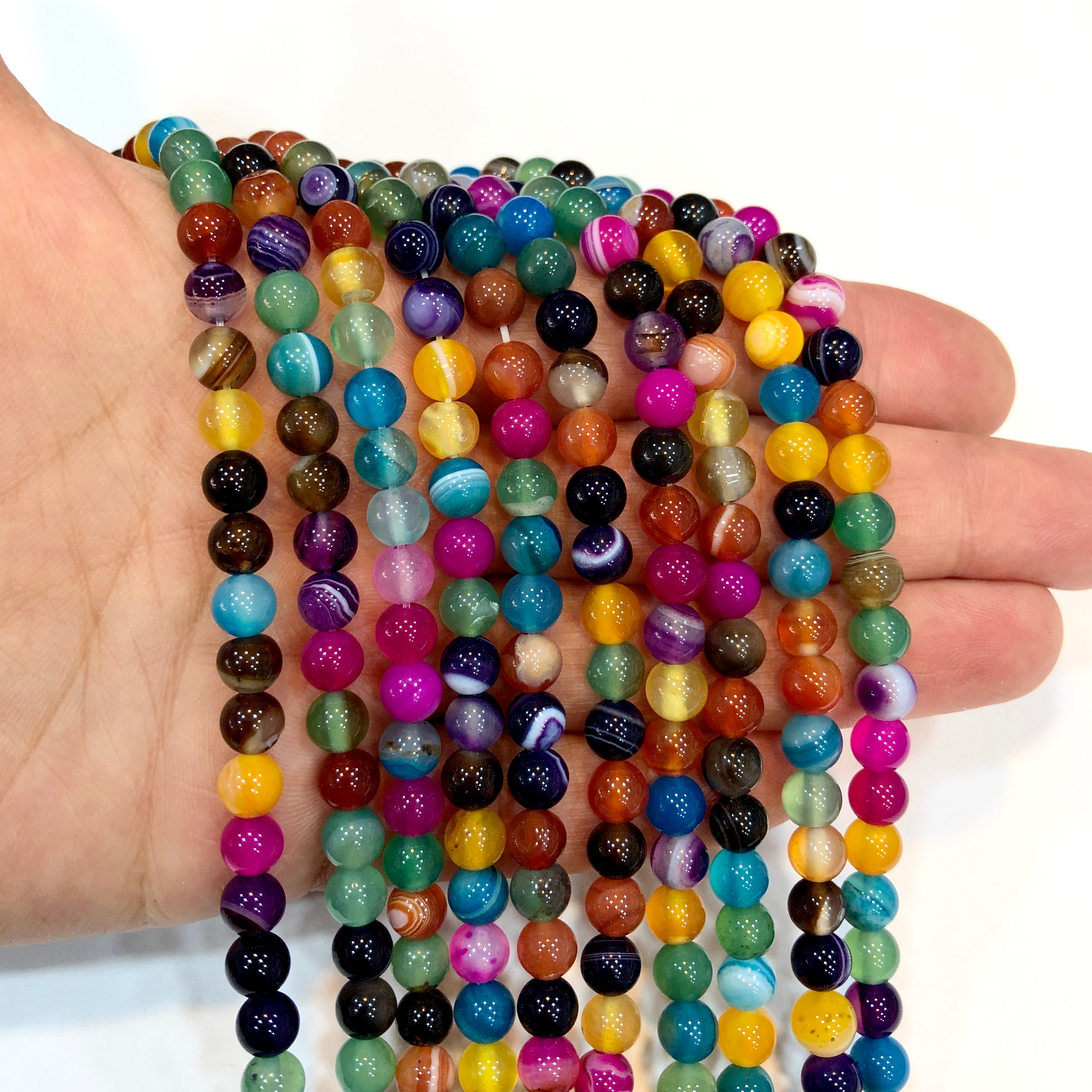 6mm Doğal Taşlar – PetekBoncuk