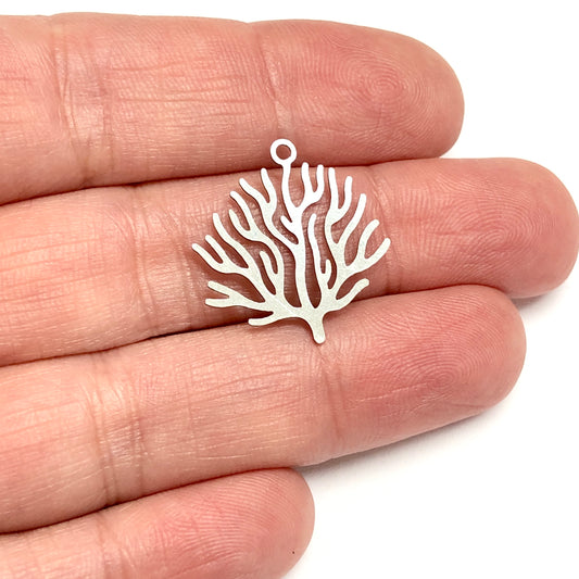 Paslanmaz Çelik, Mercan Kolye ucu (Stainless Steel Celestial Coral Reef Pendant)