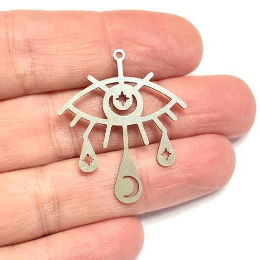 Paslanmaz Çelik, Göz Kolye ucu (Stainless Steel Eye Pendant)