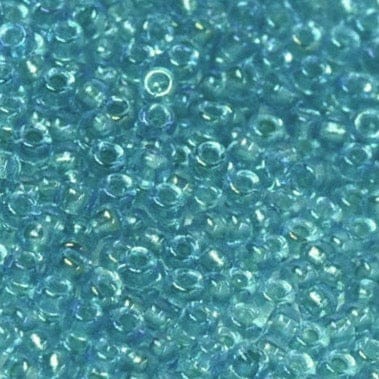 Miyuki Beads, Miyuki Round Beads11/0-1822 Fancy Lined Aqua