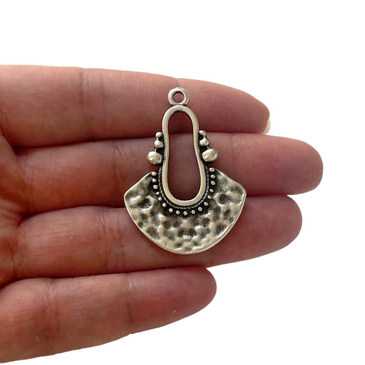 Antique Silver Plated Pendant-3
