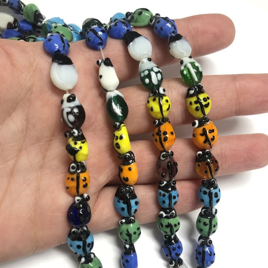 Cam Uğur Böceği Karışık Renkli