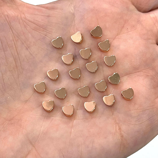 Rose Gold Plated 5mm Tiny Heart Spacer